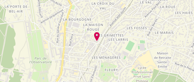 Plan de Café de la Gare, 19 Rue Banès, 92190 Meudon