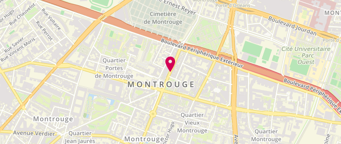 Plan de Le Petit Paris, 39 Avenue République, 92120 Montrouge
