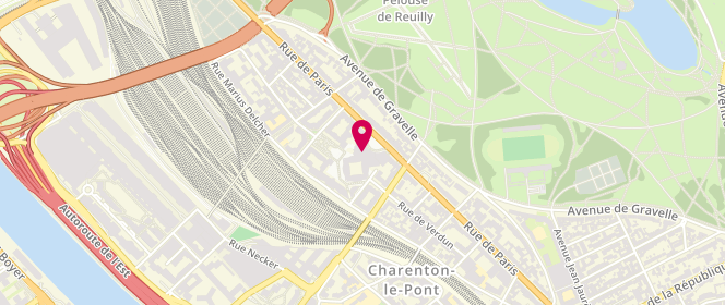 Plan de Civette de la Coupole, Centre Commercial de la Coupole
3 place des Marseillais, 94220 Charenton-le-Pont