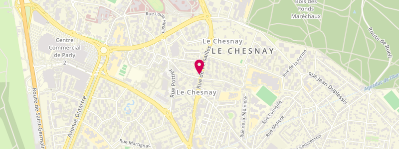 Plan de La Chaumiere, 141 Rue de Versailles, 78150 Le Chesnay-Rocquencourt