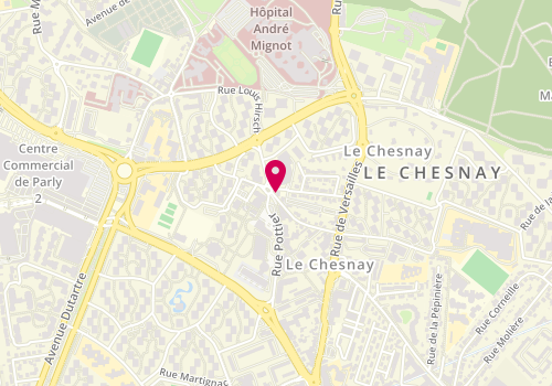 Plan de Civette Nouvelle France, 20 Rue Pierre Chaulin, 78150 Le Chesnay-Rocquencourt
