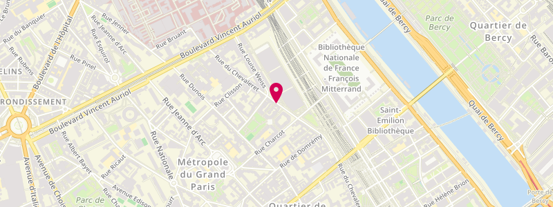 Plan de Le Maryland, 147 Rue du Chevaleret, 75013 Paris