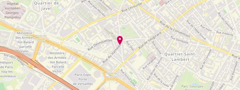 Plan de Le Week End, 230 Rue de la Croix Nivert, 75015 Paris