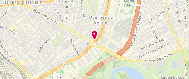 Plan de Civette Dorée, 3 Boulevard Soult, 75012 Paris