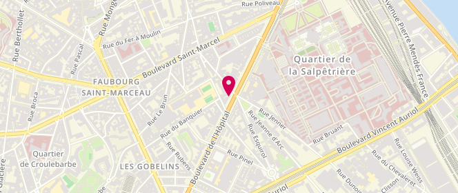 Plan de Chiquito, 96 Boulevard de l'Hôpital, 75013 Paris