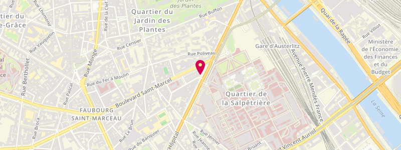 Plan de L'Oustalou, Ou
2 Rue des Wallons
48 Boulevard de l'Hôpital, 75013 Paris