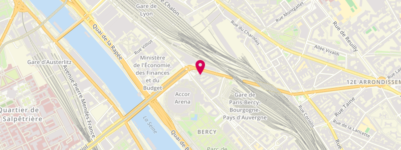 Plan de Le Bercy, 6 Rue de Chambertin, 75012 Paris