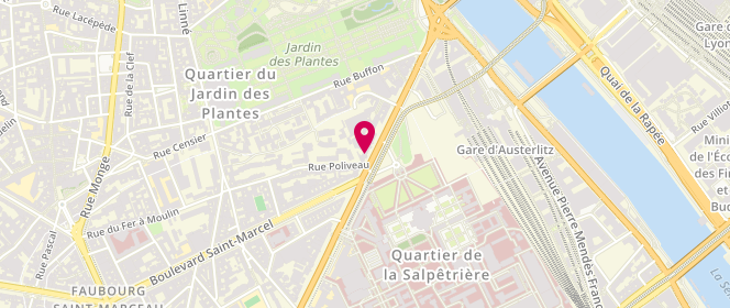 Plan de Chez Rico, 34 Boulevard de l'Hôpital, 75005 Paris