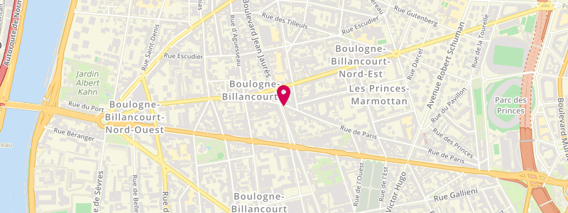 Plan de Le Maryland, 31 Boulevard Jean Jaurès, 92100 Boulogne-Billancourt