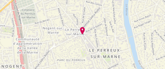 Plan de Le Jean Bart, 137 avenue du Général de Gaulle, 94170 Le Perreux-sur-Marne