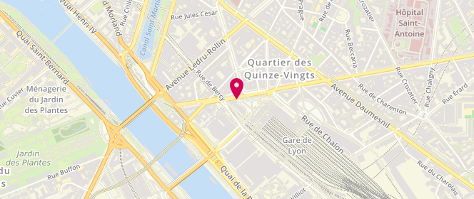 Plan de 323188 P-Lyon Voie A Tabac Sncf, Point de Vente 323188
20 boulevard Diderot, 75012 Paris