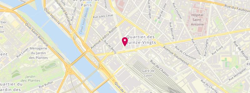 Plan de Le Murattis, 2 Rue de Lyon, 75012 Paris