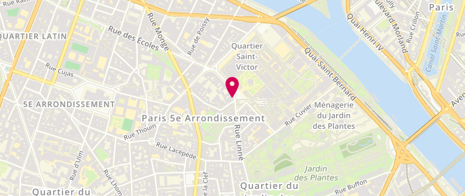 Plan de Le Saint Mandé, 41 Rue Linné, 75005 Paris