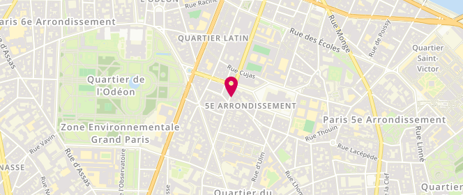 Plan de Café le Nicot Latin, 161 Rue Saint-Jacques, 75005 Paris