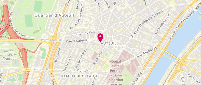 Plan de Le Royal Auteuil, 42 Rue d'Auteuil, 75016 Paris