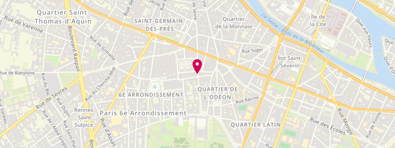 Plan de TAN Françoise, 78 Rue Seine, 75006 Paris