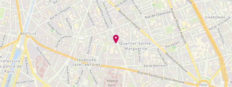 Plan de STRUGAR Odette, 27 Rue Faidherbe, 75011 Paris