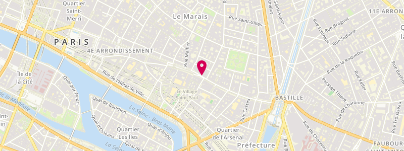 Plan de Nostre, 86 Rue Saint Antoine, 75004 Paris