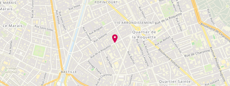 Plan de Madi's Sons, 92 Rue de la Roquette, 75011 Paris