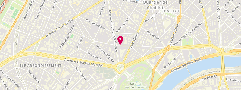 Plan de Le Petit Troca, 56 Rue de Longchamp, 75116 Paris