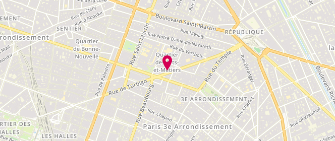 Plan de Le Weeek-End, 59 rue de Turbigo, 75003 Paris
