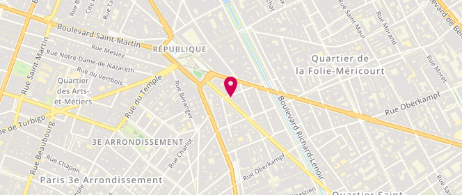 Plan de Le Petit Centre, 11 Boulevard Voltaire, 75011 Paris
