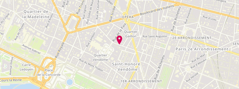 Plan de Le Joyau Vendome, 22 Rue Danielle Casanova, 75002 Paris