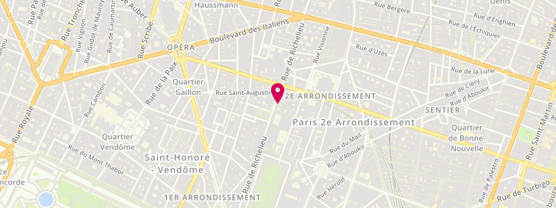Plan de Le Louvois, 60 Rue de Richelieu, 75002 Paris