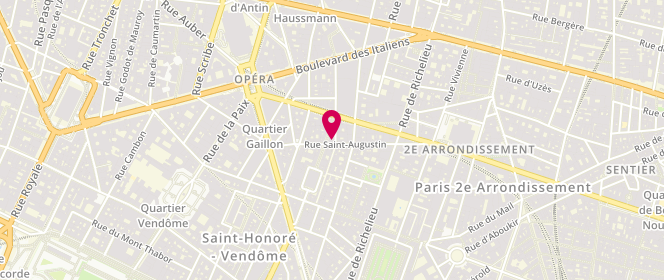 Plan de Le Fontenoy, 1 Rue de Choiseul, 75002 Paris