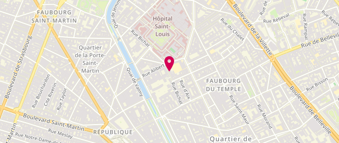 Plan de Le Select, 34 Rue Bichat, 75010 Paris
