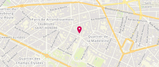 Plan de Elysée, 5 Rue de Miromesnil, 75008 Paris