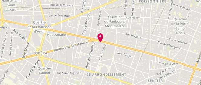 Plan de La Tabatière, 17 Boulevard Montmartre, 75002 Paris