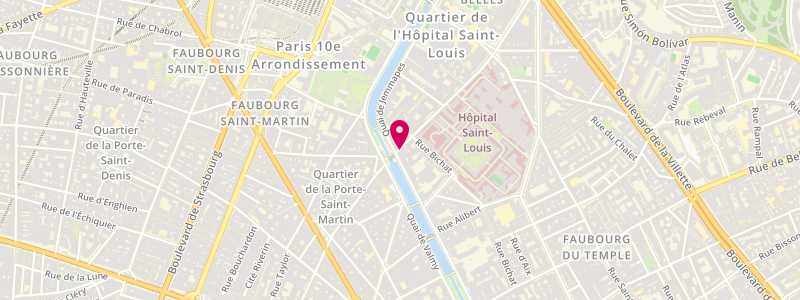 Plan de L'Écluse, 4 Rue de la Grange Aux Belles, 75010 Paris