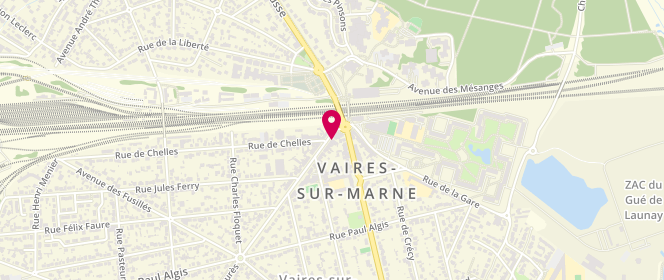 Plan de Le Royal, 3 avenue Jean Jaurès, 77360 Vaires-sur-Marne