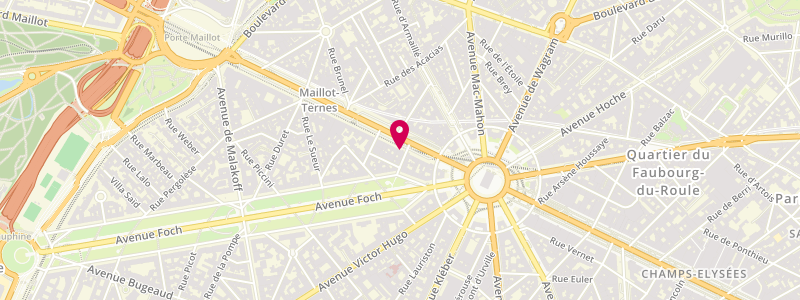 Plan de Le Xvi Grande Armée, 13 avenue de la Grande Armée, 75116 Paris