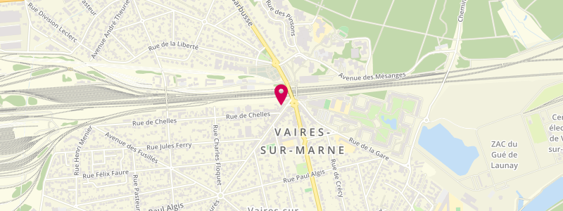 Plan de Maison de la Presse, 4 avenue Jean Jaurès, 77360 Vaires-sur-Marne
