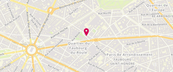 Plan de Le Saint Claude, 187 Rue du Faubourg Saint-Honoré, 75008 Paris