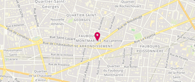 Plan de KWOK Ma, 33 Rue Lamartine, 75009 Paris