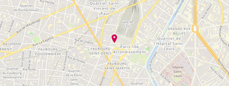 Plan de RODIER Jean, Place 11 Novembre 1918, 75010 Paris