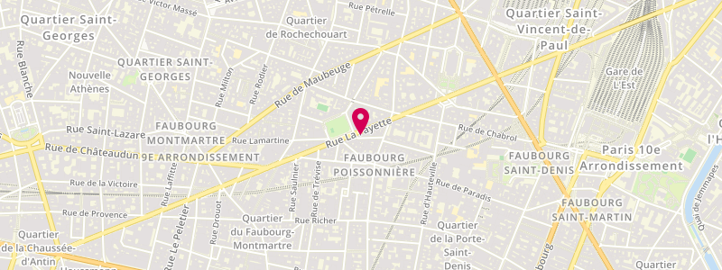 Plan de Le Montholon, 84 Rue la Fayette, 75009 Paris
