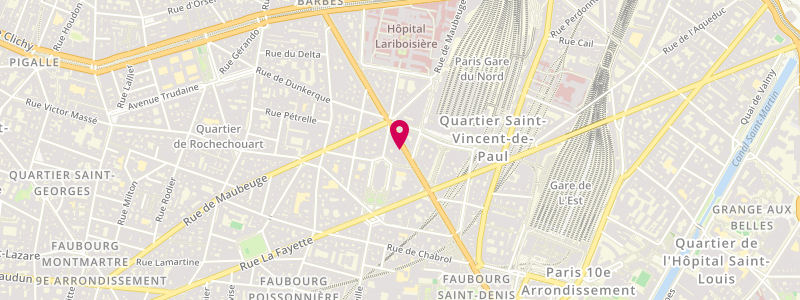 Plan de Galeries GSM, 115 Boulevard de Magenta, 75010 Paris