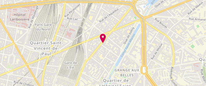 Plan de Tabac le Bistrot du Canal, 224 Rue du Faubourg Saint-Martin, 75010 Paris