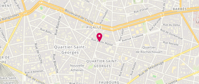 Plan de Le Balto, 27 Rue Victor Massé, 75009 Paris