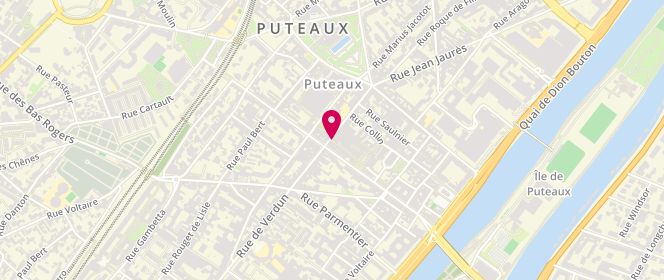 Plan de Le Diplomate, 117 Rue Jean Jaurès, 92800 Puteaux
