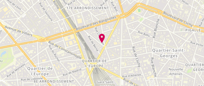 Plan de L'Espace Tabac, 1 Rue Clapeyron, 75008 Paris
