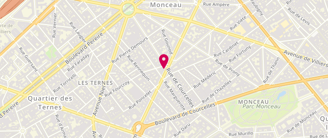 Plan de GOUYETTE Christophe, 91 Avenue Wagram, 75017 Paris