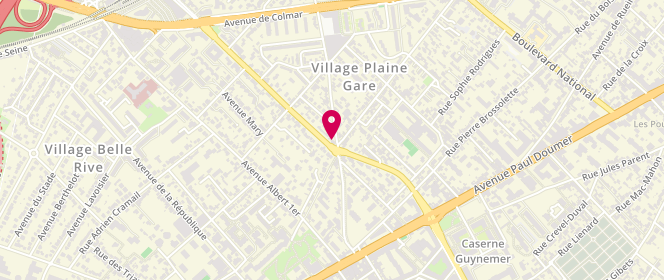 Plan de Le Saint Claude, 41 Rue d'Estienne d'Orves, 92500 Rueil-Malmaison