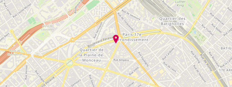Plan de Le Wagram, 171 avenue de Wagram, 75017 Paris