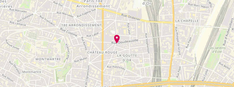 Plan de Le Morzine, 63 Rue Doudeauville, 75018 Paris