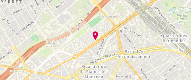 Plan de Le Voltigeur, 118 Boulevard Berthier, 75017 Paris